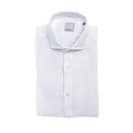 Camicia lino bianco